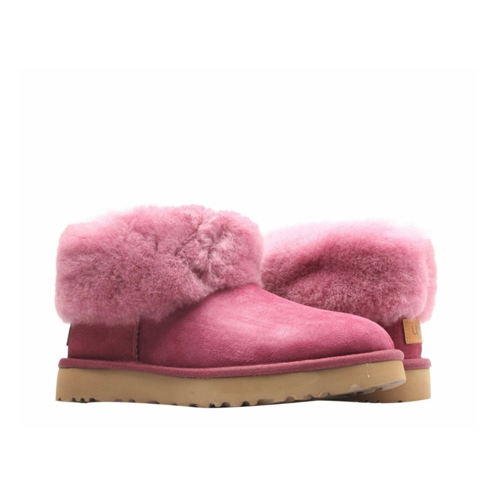 UGG Australia Classic Mini Fluff Bougainvillea Women's Boots